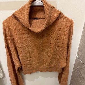 Free People Cashmere Turtle Kneck
